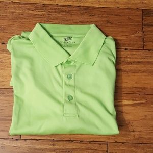 Ultra Club cool & dry green golf shirt